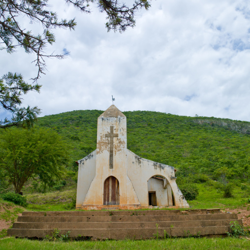 Small Dilapidated Church In Negola, Angola