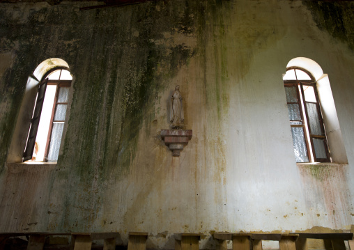 Inside Kunhinga Church In Bie Area, Angola