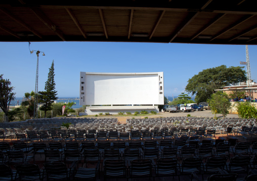 Old Open Air Cinema Theater In Luanda, Angola