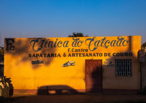 Shoes repair shop, Huila Province, Lubango, Angola