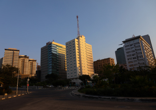 Marginal promenade called avenida 4 de fevereiro, Luanda Province, Luanda, Angola