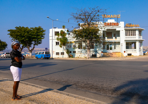 Old portuguese colonial Tamariz casino, Benguela Province, Lobito, Angola