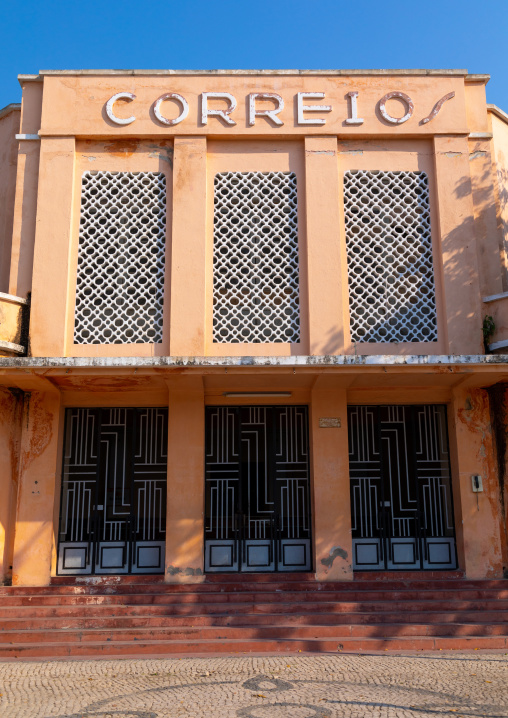 Old portuguese colonial post office, Benguela Province, Lobito, Angola