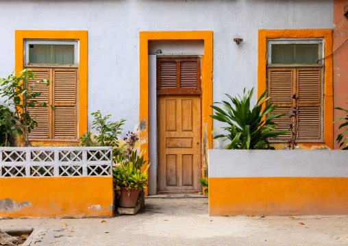 Old portuguese colonial house, Benguela Province, Catumbela, Angola