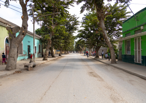 Old portuguese colonial houses, Benguela Province, Catumbela, Angola