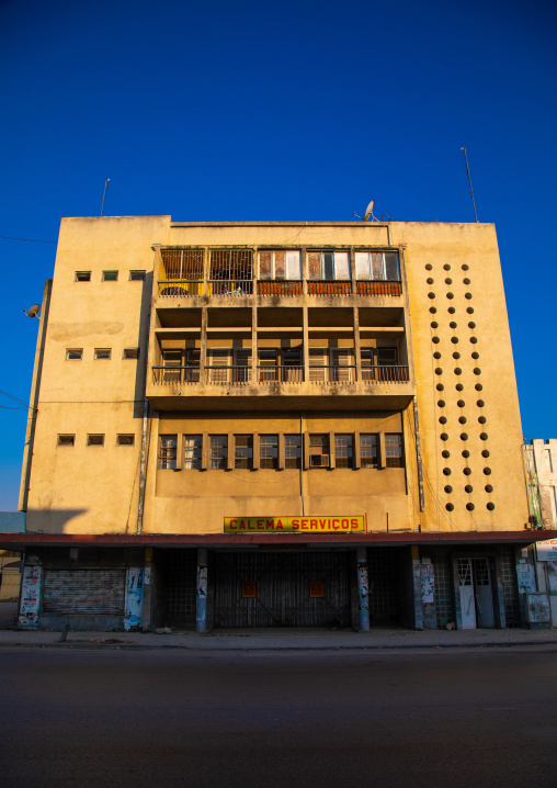 Old portuguese colonial building, Benguela Province, Lobito, Angola