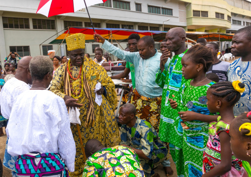 Benin, West Africa, Porto-Novo, porto-novo king toffa ii coach