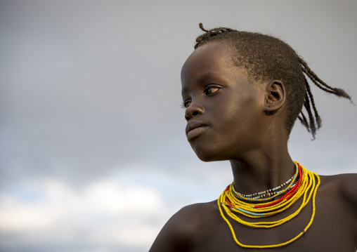 Bashada Tribe Girl, Dimeka, Omo Valley, Ethiopia