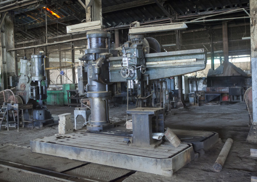 Inside The Dire Dawa Train Station Workshop, Ethiopia