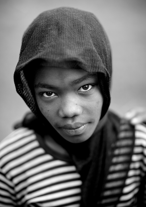 Veiled benje young girl, Ethiopia