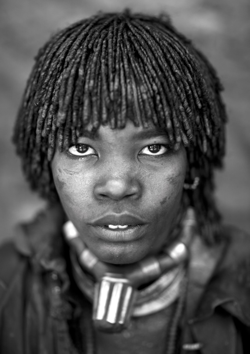 Hamer Tribe Woman, Turmi, Omo Valley, Ethiopia