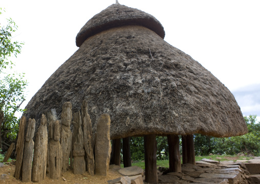 A Communal House In A Konso Village, Omo Valley, Ethiopia