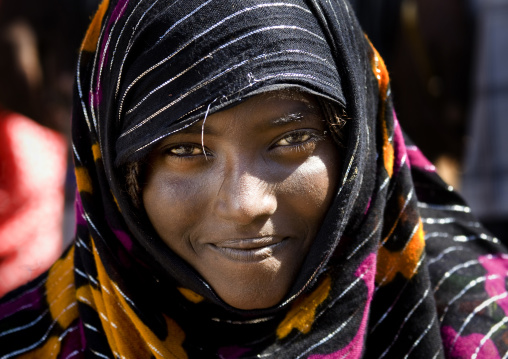 Afar tribe woman, Assaita, Afar regional state, Ethiopia