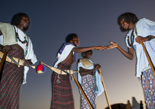 Afar tribe warriors, Assaita, Afar regional state, Ethiopia