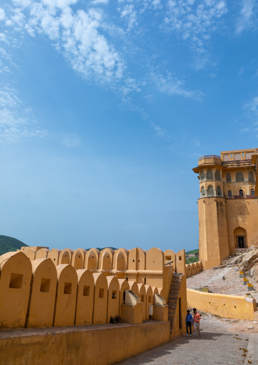 Amer fort and palace, Rajasthan, Amer, India