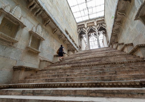 Entrance of Raniji ki baori called the queen's stepwell, Rajasthan, Bundi, India