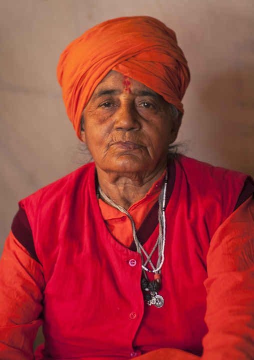 Sadhu Woman, Maha Kumbh Mela, Allahabad, India