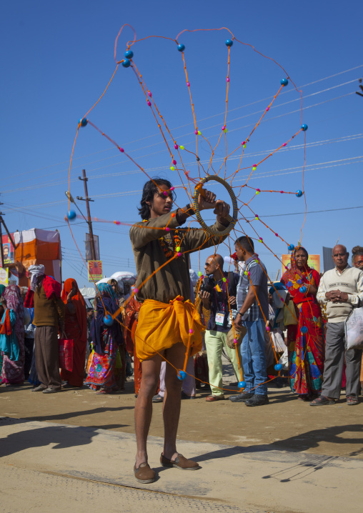 Parade In The Street, Maha Kumbh Mela, Allahabad, India