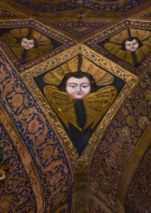 Artwork at the church of saint joseph of arimathea, Isfahan province, Isfahan, Iran