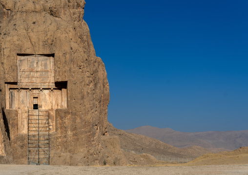 Achaemenian royal tombs in Naqsh-e Rustam necropolis, Fars Province, Shiraz, Iran