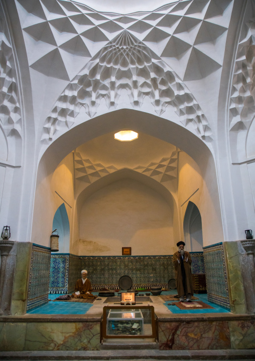 dummies in ganjali khan hammam museum, Central County, Kerman, Iran