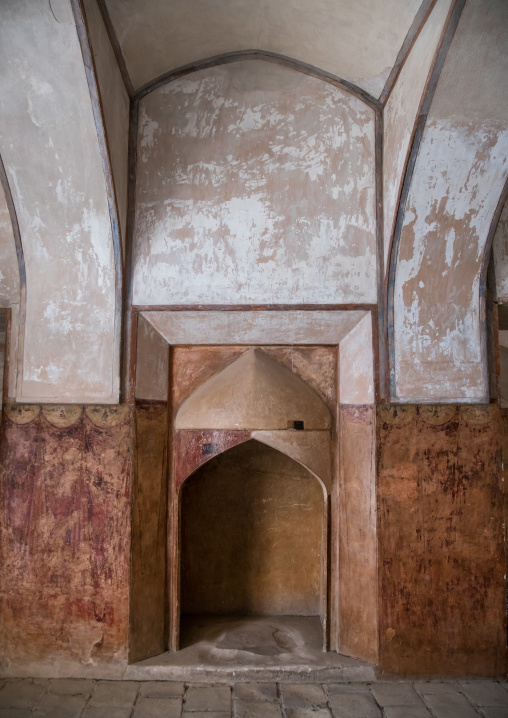 ali qapu palace old fireplace, Isfahan Province, isfahan, Iran