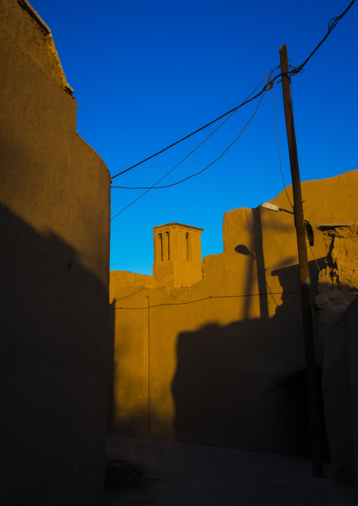 Wind Towers Used As A Natural Cooling System In Iranian Traditional Architecture, Yazd Province, Yazd, Iran