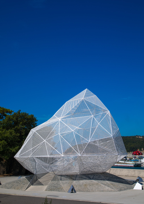 Naoshima pavilion by Sou Fujimoto, Seto Inland Sea, Naoshima, Japan