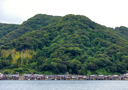 Funaya fishermen houses, Kyoto prefecture, Ine, Japan