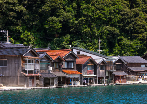 Funaya fishermen houses, Kyoto prefecture, Ine, Japan