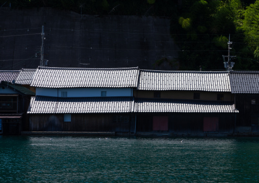 Funaya fishermen houses, Kyoto prefecture, Ine, Japan