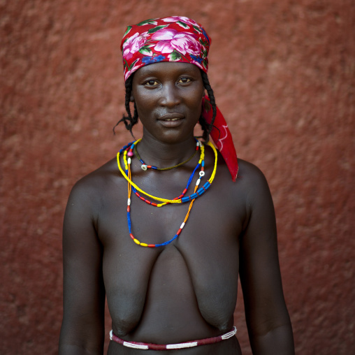 Miss Ness, A Refugee Of The Angolan Civil War, Opuwo, Namibia