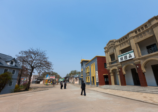 Set for historic movies in the Pyongyang film studio, Pyongan Province, Pyongyang, North Korea