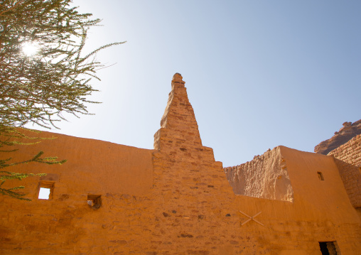 Tantora sundial used by the locals as a marker for the changing of the seasons, Al Madinah Province, Alula, Saudi Arabia