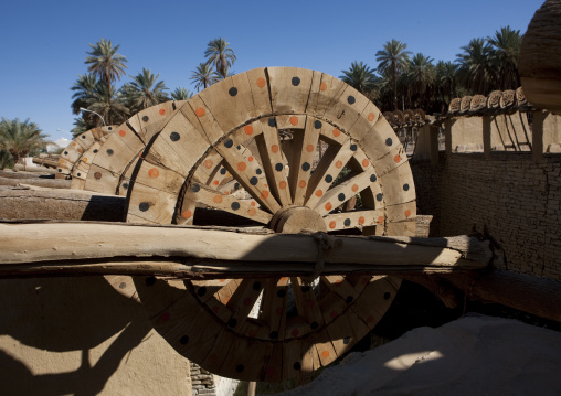 Ancient Haddaj well on the former caravan trade route, Tabuk province, Teyma, Saudi Arabia