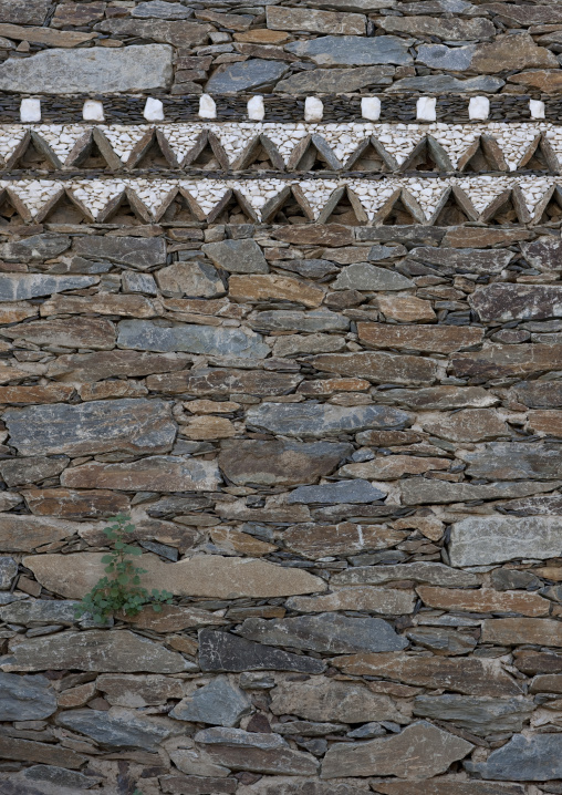 Multi-storey houses made of stones, Rijal Almaa Province, Rijal Alma, Saudi Arabia