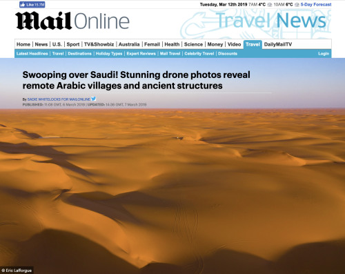 Daily Mail Saudi Drone